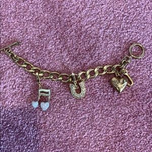 Classic Juicy Couture Bracelet w/ Charms!